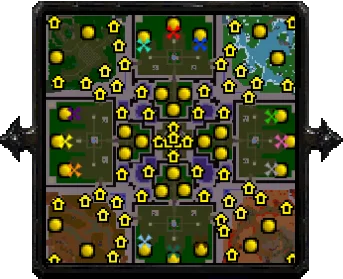 Pack de mapas para Warcraft III - El templo de los elementos