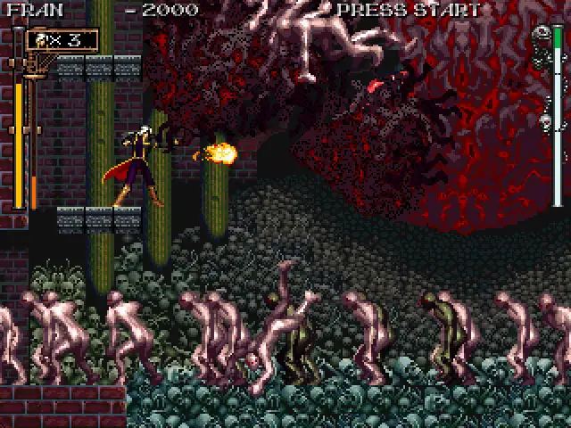 Luchando contra el mar de cadáveres de Legión, jefe de nivel 7 de Silver Night's Crusaders.